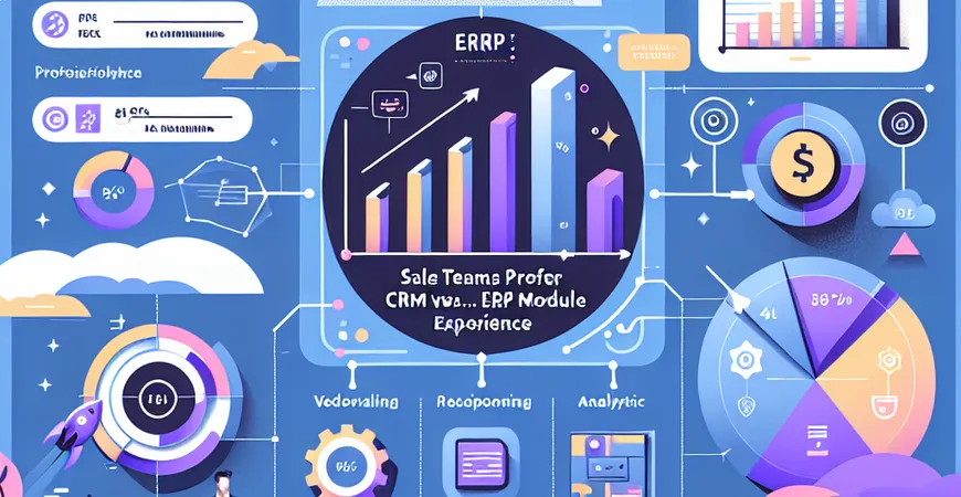  为什么销售团队偏爱CRM？与ERP销售模块的体验对比